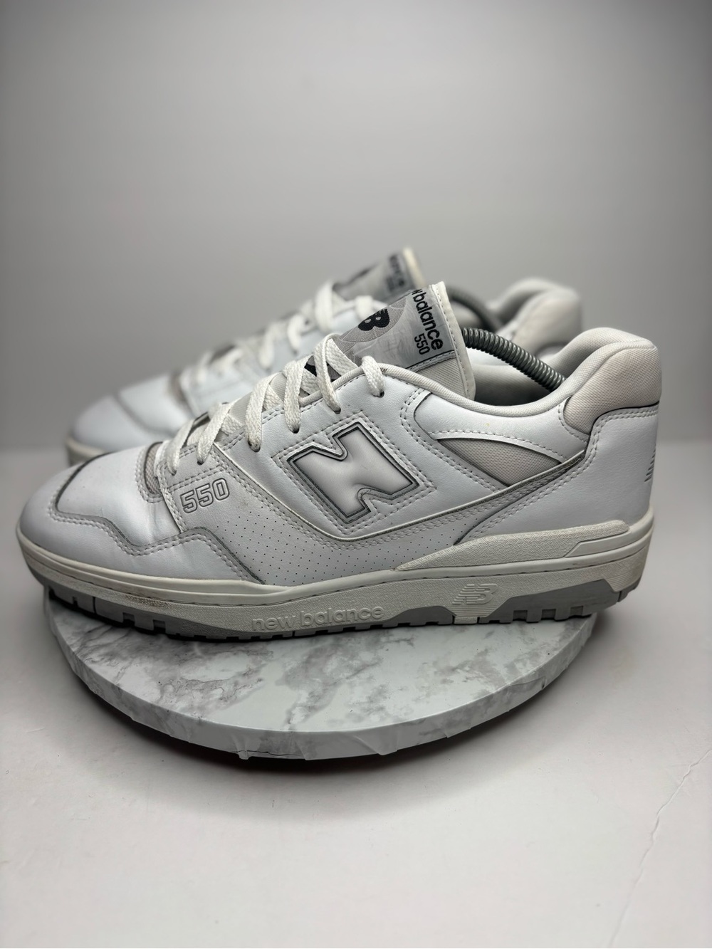 Size 11.5 - New Balance 550 White Grey